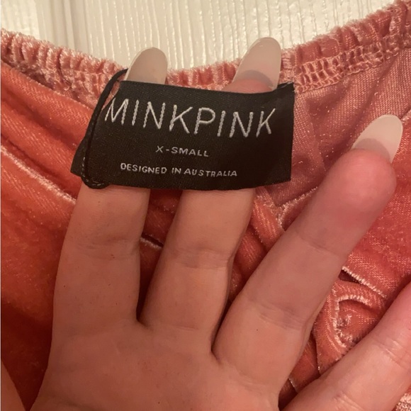 MinkPink Mekness Ruched Top in Blush. Made in Australia MSRP 70$ size XS. - Picture 2 of 5